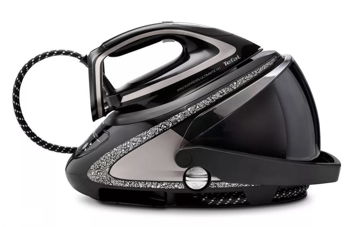 Tefal Pro Express Ultimate [+] GV9620 2600 W 1.9 L Durilium AirGlide Autoclean soleplate Black cena un informācija | Tvaika gludināšanas sistēmas | 220.lv