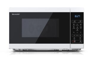 Sharp YC-MS02E-W микроволновая печь Столешница Solo микроволновая печь 20 л 800 Вт Черный, Белый цена и информация | Микроволновые печи | 220.lv