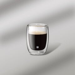 ZWILLING 39500-077-0 coffee glass Transparent 2 pc(s) 200 ml цена и информация | Стаканы, фужеры, кувшины | 220.lv