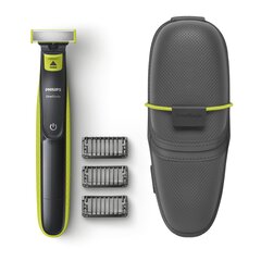 Philips Norelco OneBlade Trim, edge, shave For any length of hair Face цена и информация | Машинки для стрижки волос | 220.lv