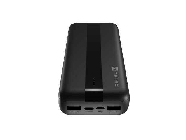 Natec PowerBank Trevi 20000mAh 2x USB + USB-C cena un informācija | Lādētāji-akumulatori (Power bank) | 220.lv