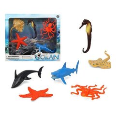 6 meža dzīvnieku komplekts Ocean 110364 cena un informācija | Rotaļlietas meitenēm | 220.lv