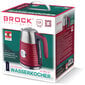 Brock Electronics WK 9806 RD цена и информация | Elektriskās tējkannas | 220.lv