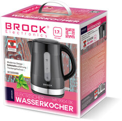 Brock Electronics Wk 9904 BK цена и информация | Электрочайники | 220.lv