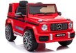 Elektromobīlis "Mercedes G63 AMG", sarkans cena un informācija | Bērnu elektroauto | 220.lv