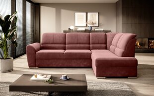 Stūra dīvāns NORE Siber, sarkans cena un informācija | Stūra dīvāni | 220.lv