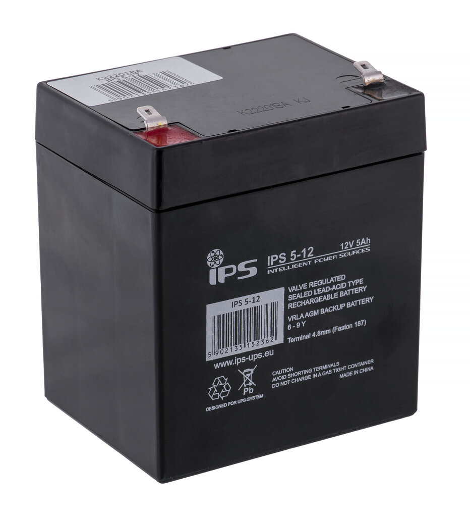 Akumulators MPL Power Elektro IPS 5-12L cena un informācija | Akumulatori | 220.lv