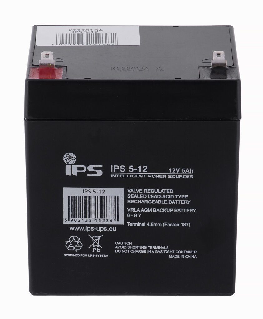 Akumulators MPL Power Elektro IPS 5-12L цена и информация | Akumulatori | 220.lv