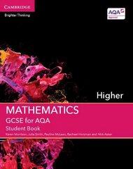 GCSE Mathematics for AQA Higher Student Book, Higher, GCSE Mathematics for AQA Higher Student Book цена и информация | Книги для подростков  | 220.lv