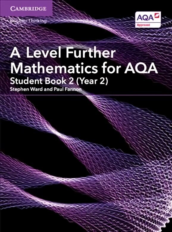 A Level Further Mathematics for AQA Student Book 2 (Year 2) cena un informācija | Izglītojošas grāmatas | 220.lv