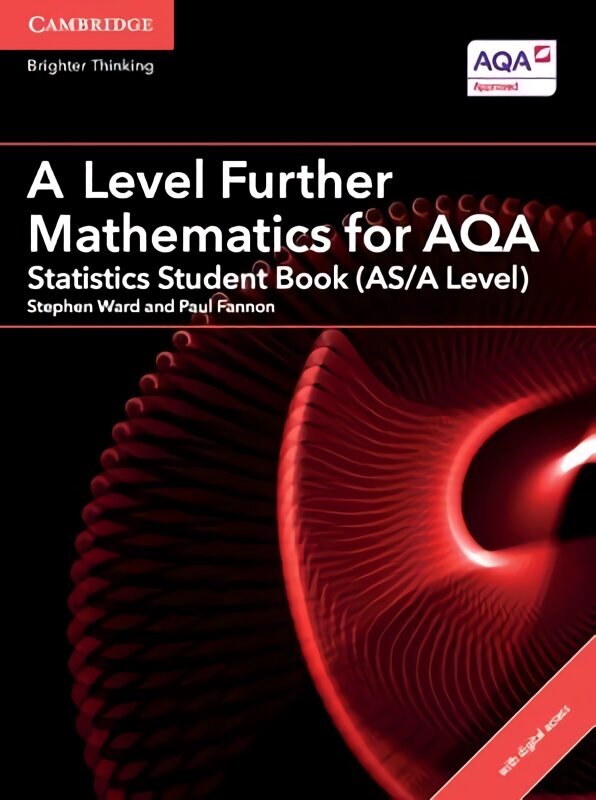 A Level Further Mathematics for AQA Statistics Student Book (AS/A Level) with Cambridge Elevate Edition (2 Years) цена и информация | Izglītojošas grāmatas | 220.lv