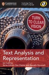 Text Analysis and Representation New edition cena un informācija | Svešvalodu mācību materiāli | 220.lv