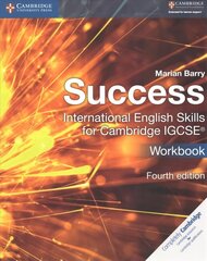 Success International English Skills for Cambridge IGCSE (TM) Workbook 4th Revised edition cena un informācija | Grāmatas pusaudžiem un jauniešiem | 220.lv