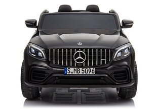 Elektromobilis bērniem Mercedes GLC 63S, melns, lakots, MP4 cena un informācija | Bērnu elektroauto | 220.lv