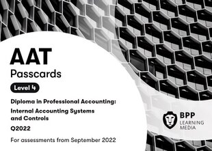 AAT Internal Accounting Systems and Controls: Passcards cena un informācija | Ekonomikas grāmatas | 220.lv