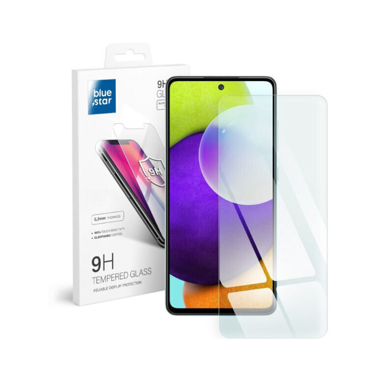 Blue Star Aizsargstikls 9H priekš Samsung Galaxy A53 5G (6,5″) cena un informācija | Ekrāna aizsargstikli | 220.lv