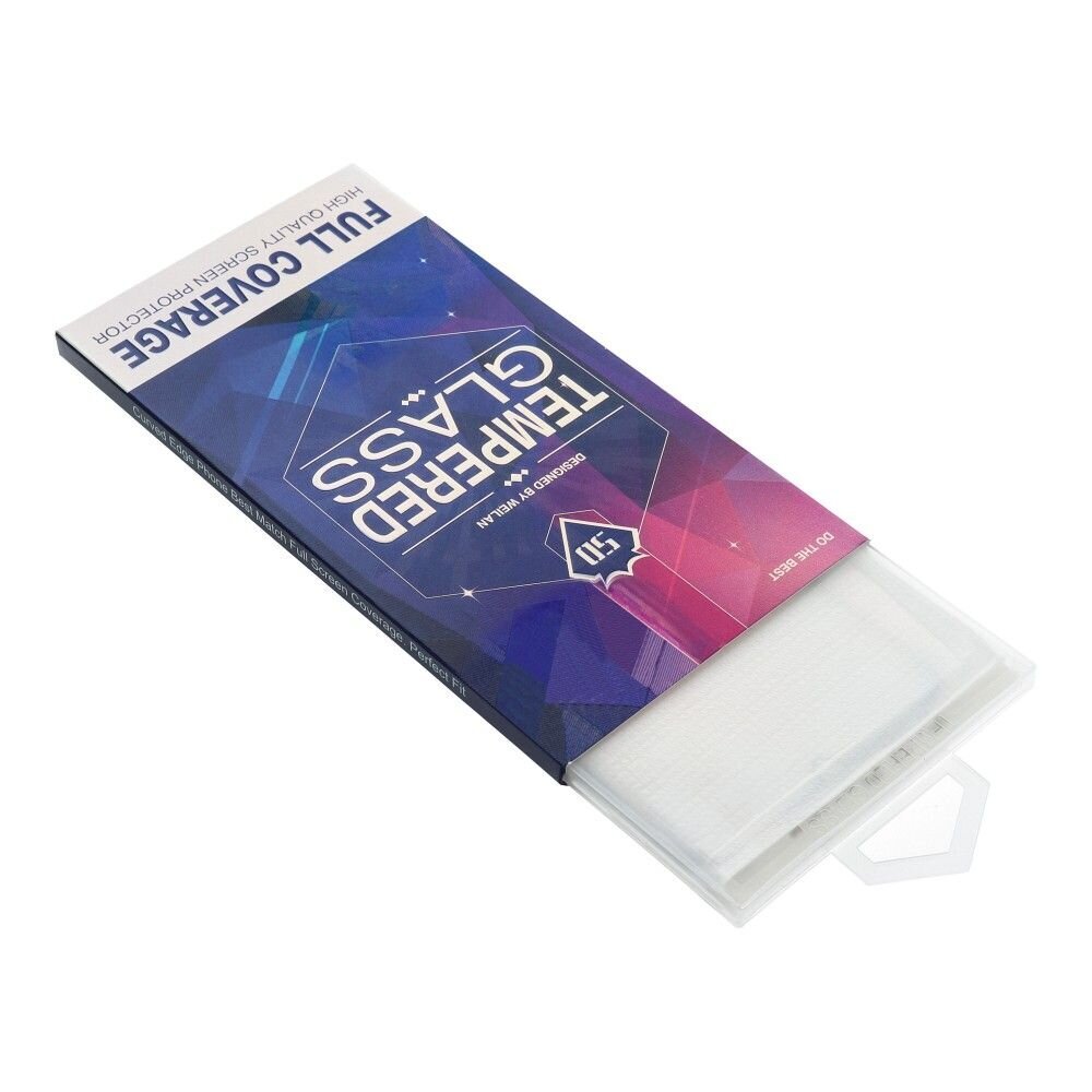 5D Full Glue Aizsargstikls priekš Samsung Galaxy S10 – Melns cena un informācija | Ekrāna aizsargstikli | 220.lv