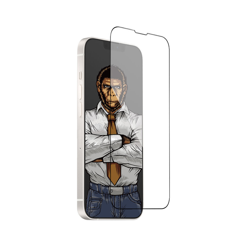 5D Mr. Monkey Aizsargstikls (Strong HD) priekš iPhone 13 Pro Max (6,5″) цена и информация | Ekrāna aizsargstikli | 220.lv