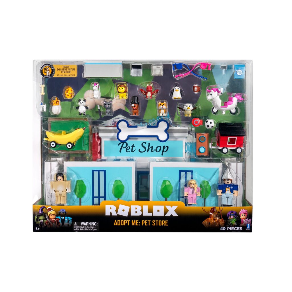 ROBLOX Liels spēļu komplekts „Mājdzīvnieku veikals“, W6 cena un informācija | Attīstošās rotaļlietas | 220.lv