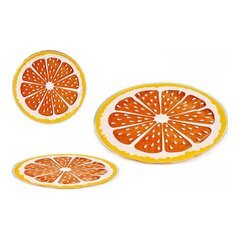 atsvaidzinošo paklāju mājdzīvniekiem Oranžs (36 x 1 x 36 cm) цена и информация | Лежаки, домики | 220.lv