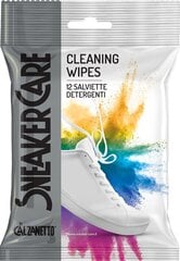 Салфетки для очистки Sneaker Care, 12 шт. цена и информация | Для ухода за обувью и одеждой | 220.lv