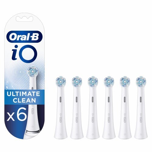 Oral-B iO Ultimate Clean White XL cena un informācija | Uzgaļi elektriskajām zobu birstēm | 220.lv