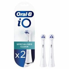 Oral-B iO Specialised Clean White cena un informācija | Uzgaļi elektriskajām zobu birstēm | 220.lv