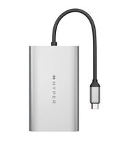 HyperDrive Адаптер Hyper Dual 4K HDMI для MacBook M1 цена и информация | Адаптеры и USB разветвители | 220.lv