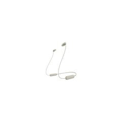 Sony WI-C100 In-Ear Beige цена и информация | Наушники с микрофоном Asus H1 Wireless Чёрный | 220.lv