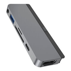 USB Centrmezgls Hyper HD319B-GRAY цена и информация | Адаптеры и USB разветвители | 220.lv