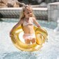 Inflatable Pool Float Swim Essentials Swan Glitter cena un informācija | Piepūšamās rotaļlietas un pludmales preces | 220.lv