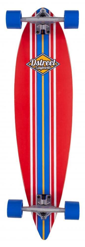 Longbords D-Street Tropical 35″ Pintail Red cena un informācija | Skrituļdēļi | 220.lv