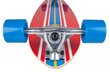 Longbords D-Street Tropical 35″ Pintail Red cena un informācija | Skrituļdēļi | 220.lv