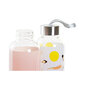 Ūdens pudele DKD Home Decor Yoga Borosilikāta glāze (550 ml) (2 gb.) cena un informācija | Ūdens pudeles | 220.lv