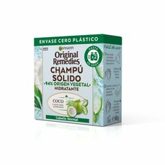 Твердый шампунь Garnier Original Remedies, кокос, алоэ вера, увлажняющий, 60 г цена и информация | Шампуни | 220.lv