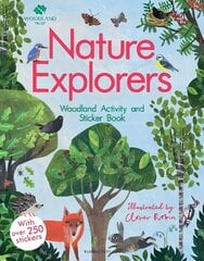 Woodland Trust: Nature Explorers Woodland Activity and Sticker Book цена и информация | Книги для малышей | 220.lv