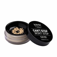 Pūderis grima koriģēšanai NYX Can't Stop Won't Stop Light-medium (6 g) цена и информация | Пудры, базы под макияж | 220.lv