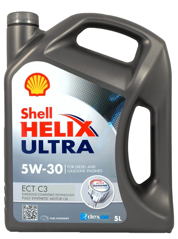 Motoreļļa Shell HELIX Ultra ECT C3 5W-30, 5L cena un informācija | Motoreļļas | 220.lv