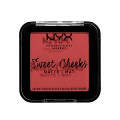 Sārtums NYX Sweet Cheeks Citrine Rose (5 g) cena un informācija | Bronzeri, vaigu sārtumi | 220.lv