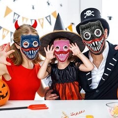 Маска Huggy Wuggy чёрного цвета, подходящая для Хэллоуина цена и информация | Карнавальные костюмы, парики и маски | 220.lv
