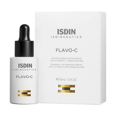 Сыворотка для лица Isdin Flavo-C Подтягивающее (30 ml) цена и информация | Сыворотки для лица, масла | 220.lv