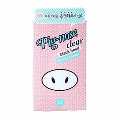 Poras attīrošas strēmeles Holika Holika Pig Nose Clear Black Head (1 gab.) cena un informācija | Sejas maskas, acu maskas | 220.lv