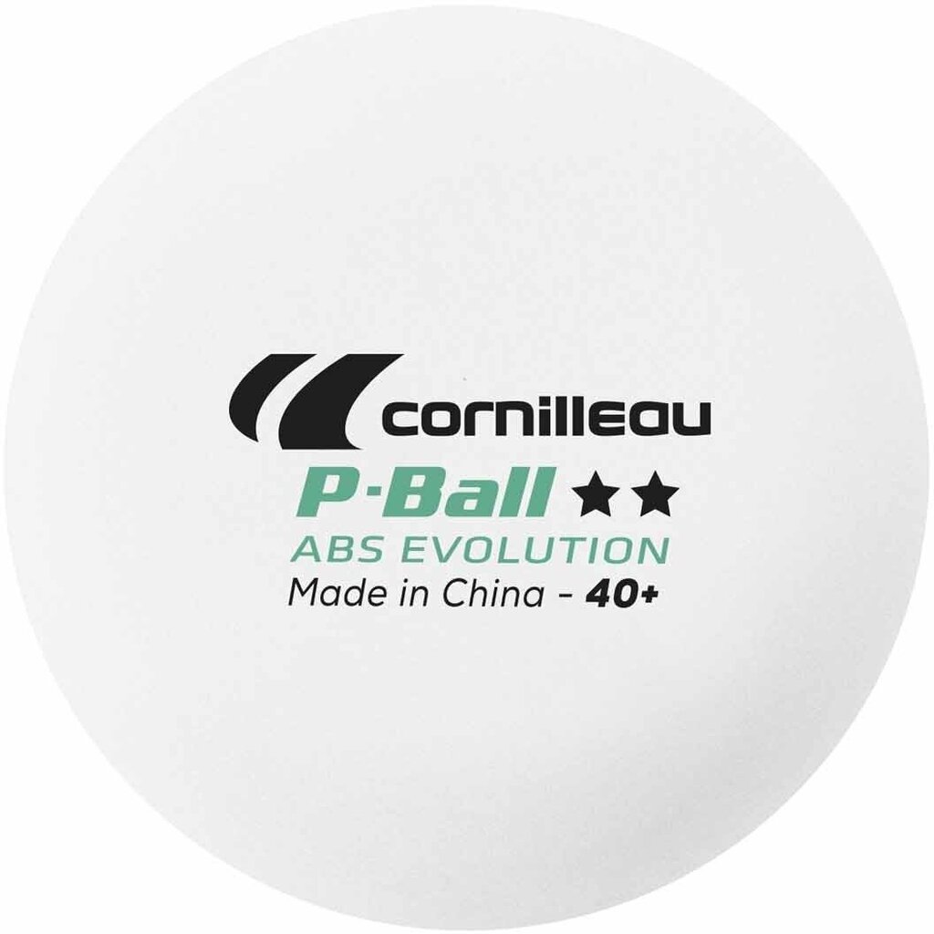 Galda tenisa bumbiņa Cornilleau P-BALL 2* (6 gab.) цена и информация | Galda tenisa bumbiņas | 220.lv