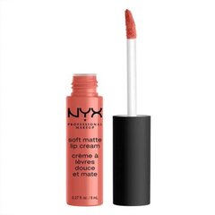 Губная помада NYX Soft Matte kyoto Кремовый (8 мл) цена и информация | Помады, бальзамы, блеск для губ | 220.lv