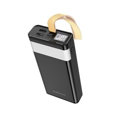 Borofone BJ18 COOLMY power banka 20000 mAh / 2 x USB melna цена и информация | Зарядные устройства Power bank | 220.lv