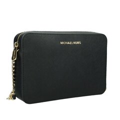 Sieviešu Rokassoma Michael Kors 35T8GTTC9L-BLACK Melns (24 x 16 x 6 cm) cena un informācija | Sieviešu somas | 220.lv