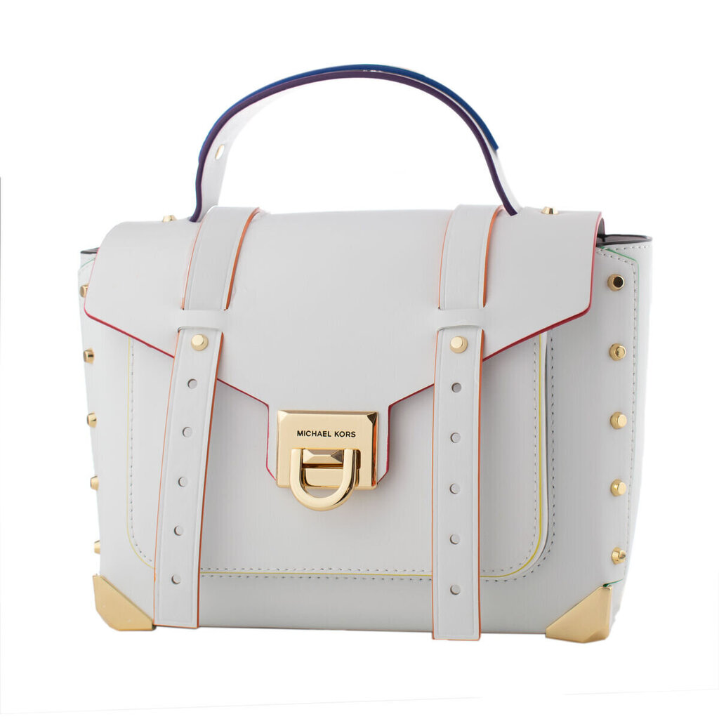 Sieviešu Rokassoma Michael Kors 35T2GNCS6T-BRIGHT-WHT Balts (25 x 28 x 9 cm) cena un informācija | Sieviešu somas | 220.lv