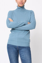 Sieviešu džemperis ar kašmiru, zila cena un informācija | Sieviešu džemperi | 220.lv
