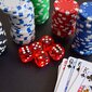 Komplekts pokeram 300 žetonu + čemodāns cena un informācija | Azartspēles, pokers | 220.lv