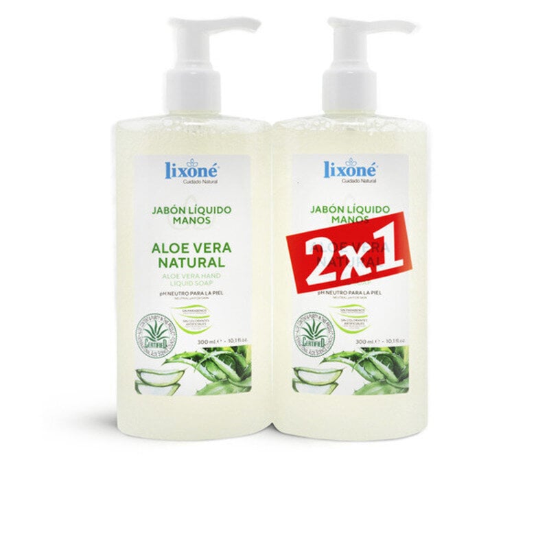 Roku ziepes Aloe Vera Natural Lixoné (2 pcs) cena un informācija | Ziepes | 220.lv